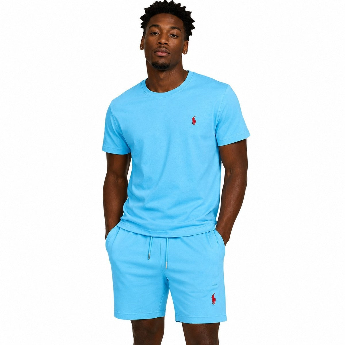 Polo Ralph Lauren Sky Blue Short Set