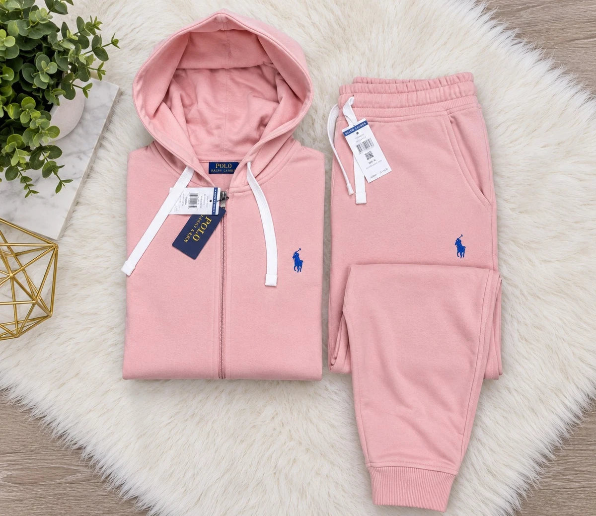 Polo Ralph Lauren Pink Sweatsuit Set