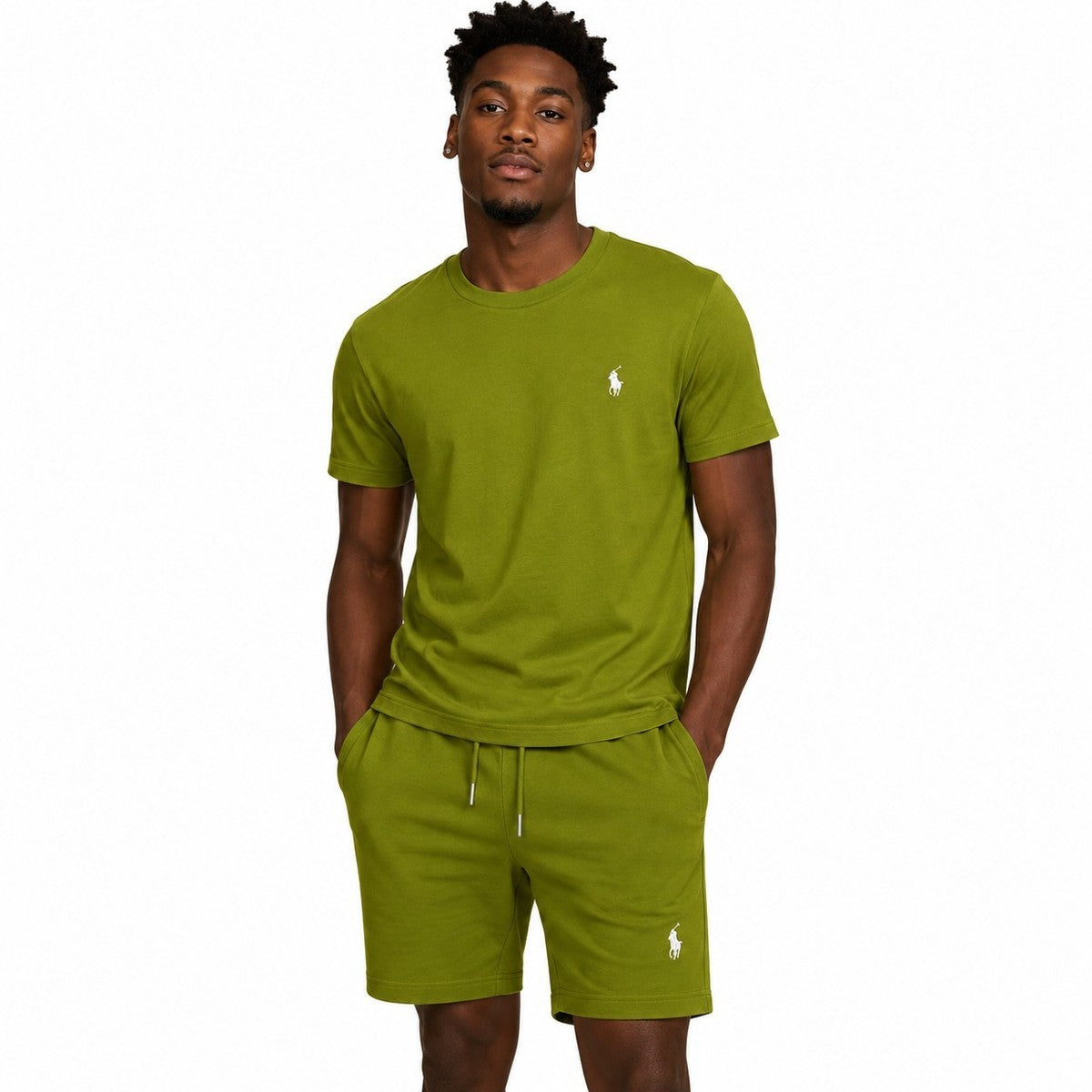 Polo Ralph Lauren Olive Green Short Set