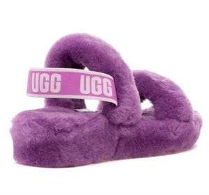 UGG Australia Oh Yeah Slide Sandals for Women, Size 9 - Purple