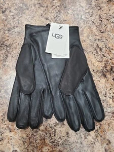 Ugg Wrangell Brown Gloves Faux Fur Lined Smart Glove  NWT (Size XLarge)