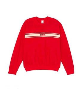Victoria's Secret Ivy Fleece Classic Crew Sweatshirt (XXL)