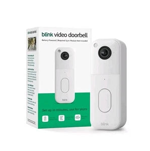 Blink Video Doorbell Camera Battery Powered (FACTORY SEALED)
