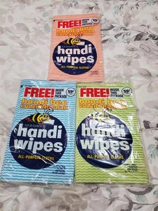 Vintage Colgate Handi Wipes Sealed NOS Handi Bee Coloring Book Promo LOT OF 3